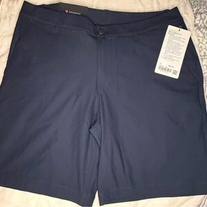 Lululemon ABC Classic-Fit Short 9" Sz 33 9” length navy